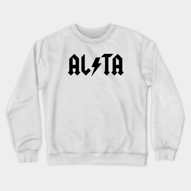 Alta, Utah Crewneck Sweatshirt by LocalZonly